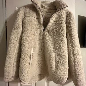 Abercrombie and Fitch Sherpa pullover
